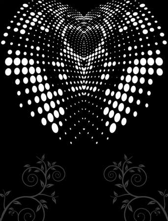 Background Composition, Web Template (Halftone) Vector Artのイラスト素材