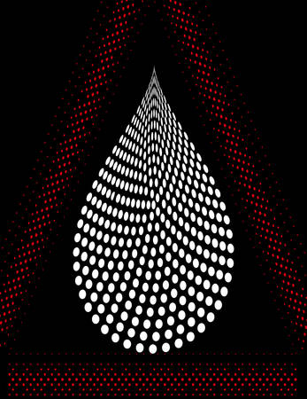 Background Composition, Web Template (Halftone) Vector Artのイラスト素材