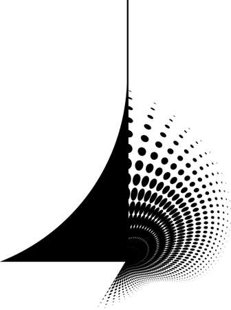 Background Composition, Web Template (Halftone) Vector Artのイラスト素材