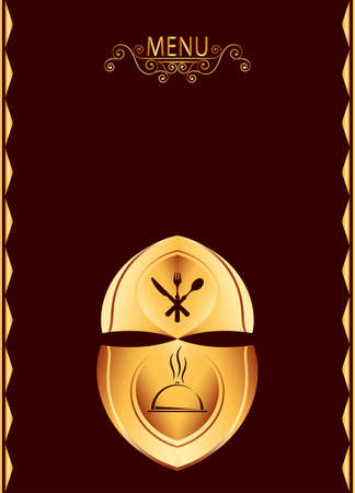 Menu Card Design Template Vector Artのイラスト素材