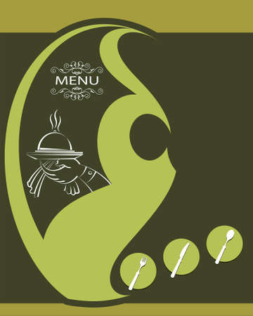 Menu Card Design Template Vector Artのイラスト素材