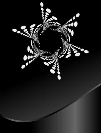 Background Composition, Web Template (Halftone) Vector Artのイラスト素材