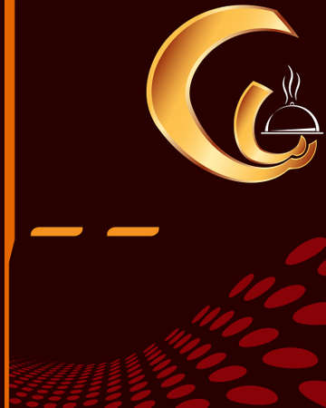 Menu Card Design Template Vector Artのイラスト素材