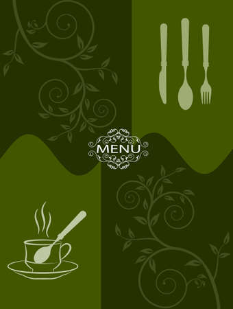 Coffee Menu Card Design Template Vector Artのイラスト素材