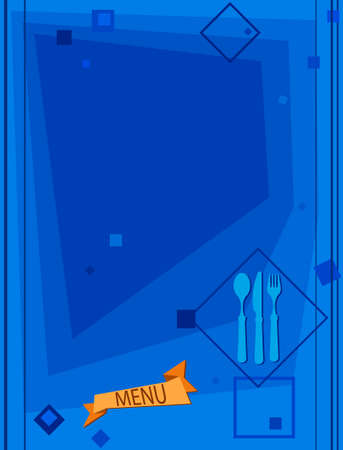 Menu Card Design Template Vector Artのイラスト素材