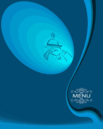 Menu Card Design Template Vector Artのイラスト素材