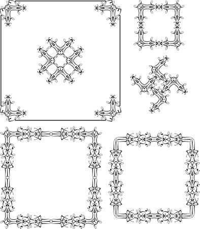 Frame Border Design Vector Artのイラスト素材