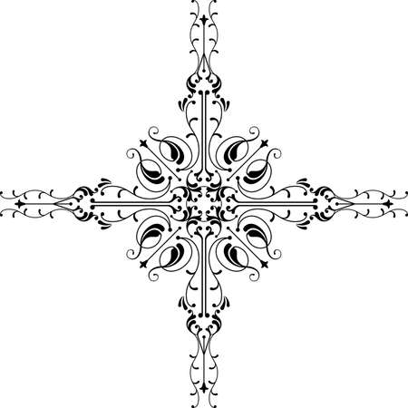 Christian Cross Design Vector Artのイラスト素材