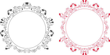 Frame Border Design Vector Artのイラスト素材