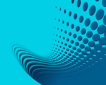 Background Composition, Web Template (Halftone) Vector Artのイラスト素材