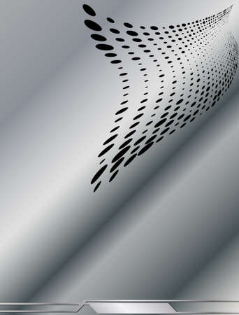 Background Composition, Web Template (Halftone) Vector Artのイラスト素材