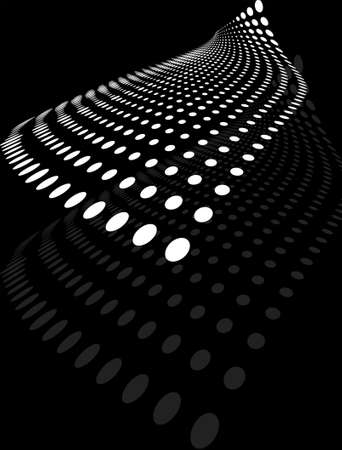 Background Composition, Web Template (Halftone) Vector Artのイラスト素材