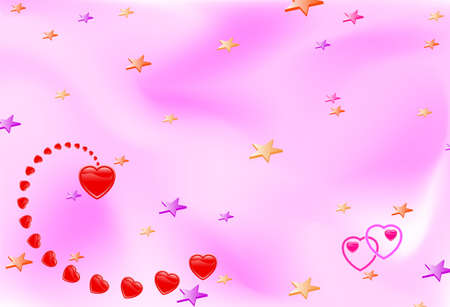 Valentine Background Vector Artのイラスト素材