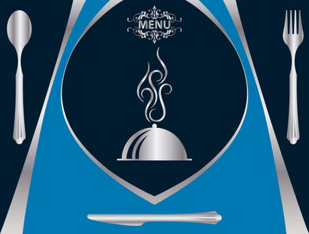 Menu Card Design Template Vector Artのイラスト素材