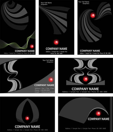 Business Card Design Vector Artのイラスト素材