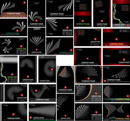 Business Card Design Vector Artのイラスト素材