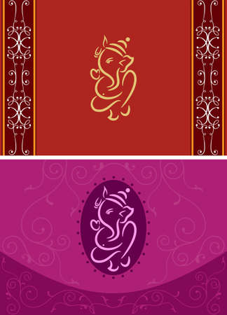 Ganesha The Lord Of Wisdom Vector Artのイラスト素材