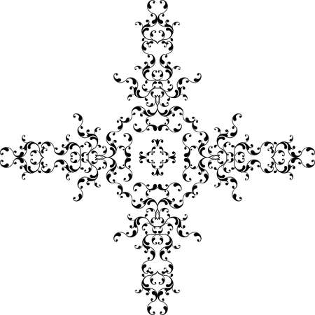 Christian Cross Design Vector Artのイラスト素材