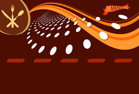 Menu Card Design Template Vector Artのイラスト素材