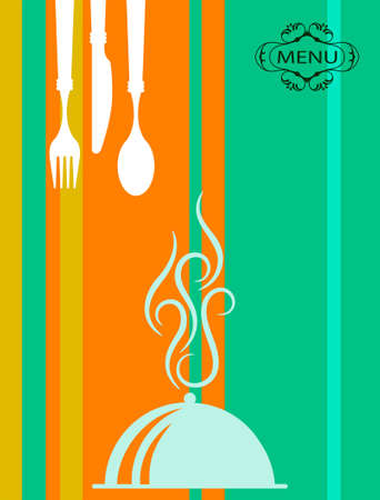 Menu Card Design Template Vector Artのイラスト素材
