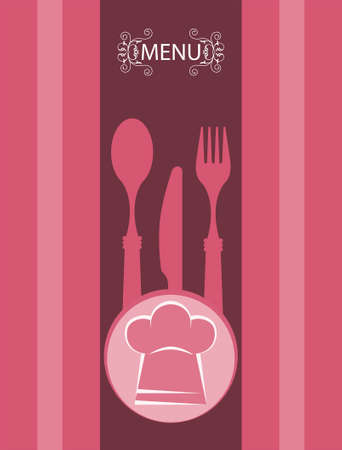 Menu Card Design Template Vector Artのイラスト素材