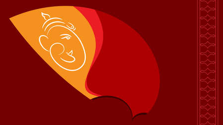 Ganesha The Lord Of Wisdom Vector Artのイラスト素材