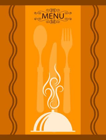 Menu Card Design Template Vector Artのイラスト素材