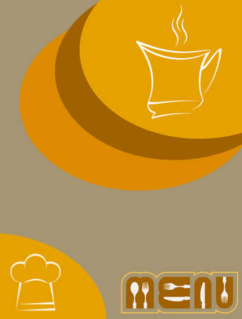 Coffee Menu Card Design Template Vector Artのイラスト素材