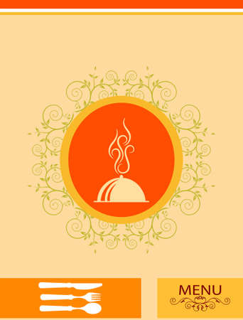 Menu Card Design Template Vector Artのイラスト素材