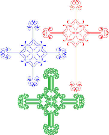 Cross Christian Design Vector Artのイラスト素材