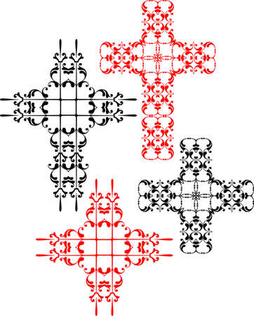 Cross Christian Design Vector Artのイラスト素材