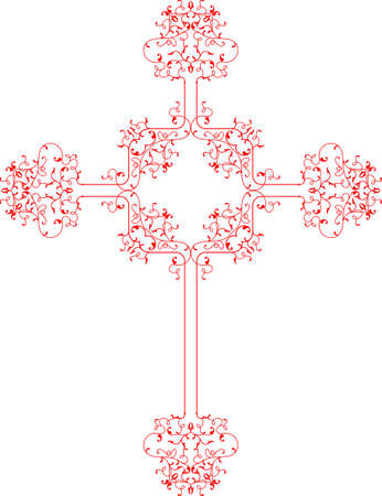 Cross Christian Design Vector Artのイラスト素材