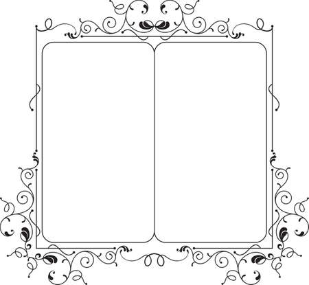 Frame Border Design Vector Artのイラスト素材