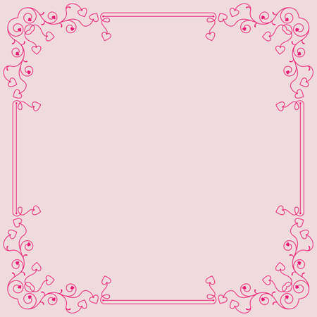 Frame Border Design Vector Artのイラスト素材