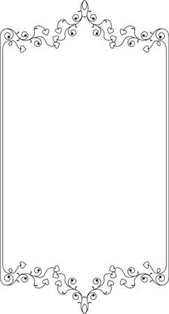 Frame Border Design Vector Artのイラスト素材