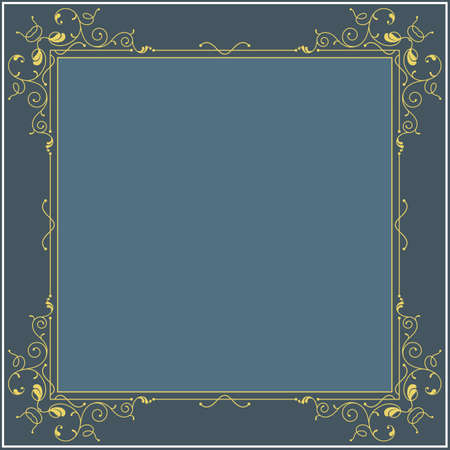 Frame Border Design Vector Artのイラスト素材
