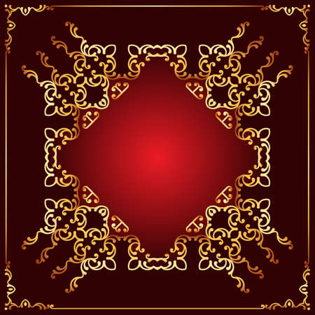Frame Border Design Vector Artのイラスト素材