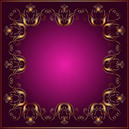 Frame Border Design Vector Artのイラスト素材
