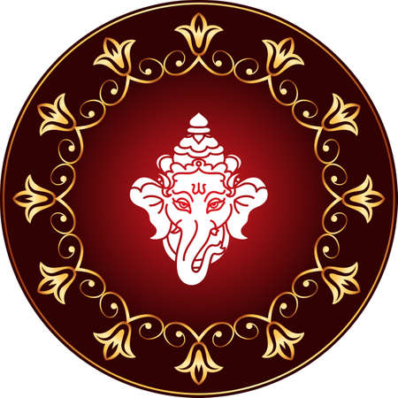 Ganesha The Lord Of Wisdom Vector Artのイラスト素材