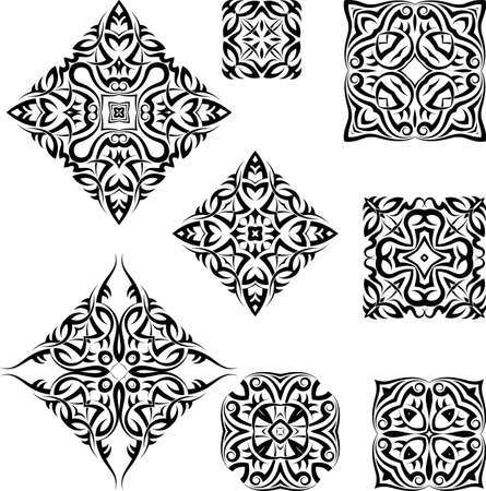 Tribal Tattoo Design Vector Artのイラスト素材