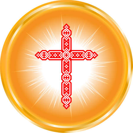 Cross Christian Design Vector Artのイラスト素材