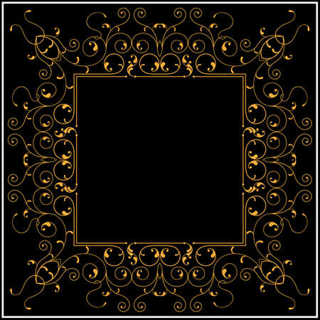 Frame Border Design Vector Artのイラスト素材