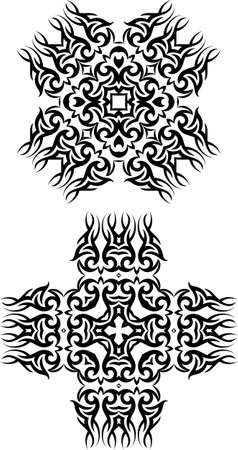 Tribal Tattoo Design Vector Artのイラスト素材