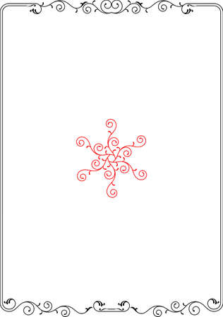 Frame Border Design Vector Artのイラスト素材