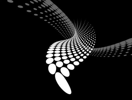 Background Composition, Web Template (Halftone) Vector Artのイラスト素材
