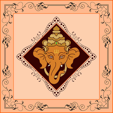 Ganesha The Lord Of Wisdom Vector Artのイラスト素材