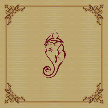 Ganesha The Lord Of Wisdom Vector Artのイラスト素材