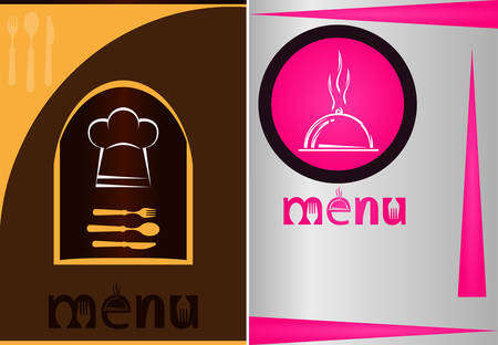 Menu Card Design Template Vector Artのイラスト素材