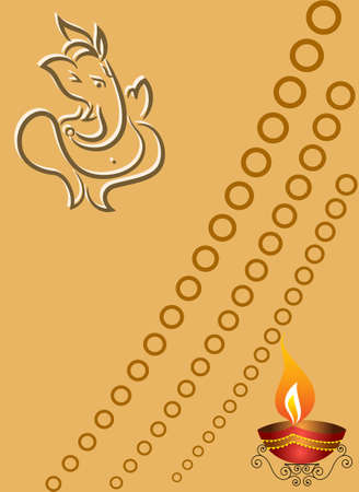 Ganesha The Lord Of Wisdom Vector Artのイラスト素材