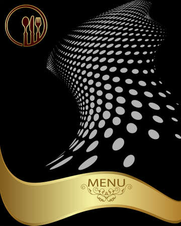 Menu Card Design Template Vector Artのイラスト素材